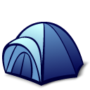 Tent icon free download as PNG and ICO formats, VeryIcon.com